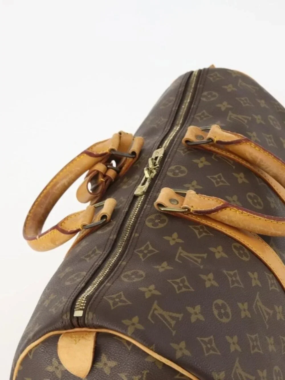 LOUIS VUITTON Monogram Keepall 45 Boston Bag M41428 LV Auth ka4305